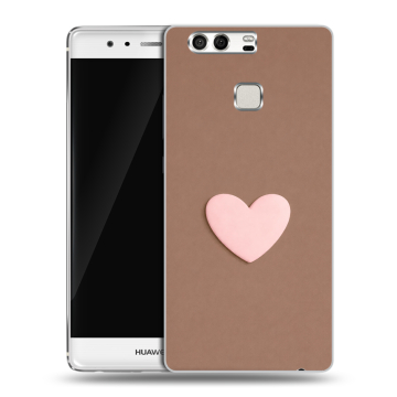 Силиконовый чехол на Huawei P9 с принтом женский