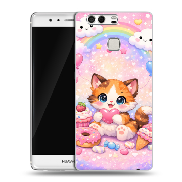 Силиконовый чехол на Huawei P9 с принтом для девочек Силиконовый чехол на Huawei P9 с принтом для девочек