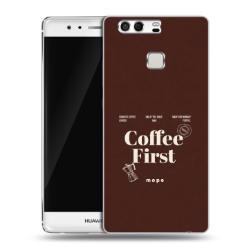 Силиконовый чехол на Huawei P9 с принтом женский Силиконовый чехол на Huawei P9 с принтом женский