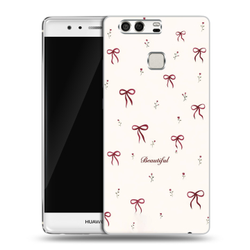 Силиконовый чехол на Huawei P9 с принтом для девочек