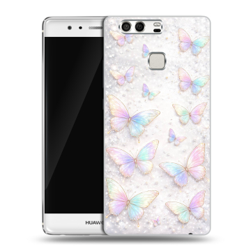 Силиконовый чехол на Huawei P9 с принтом женский Силиконовый чехол на Huawei P9 с принтом женский