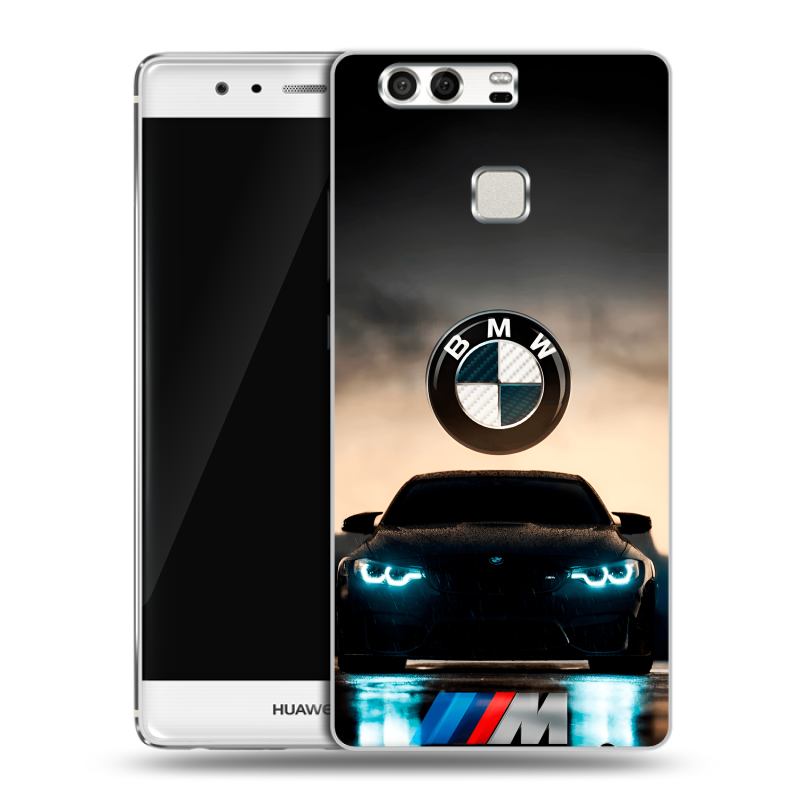 Силиконовый чехол на Huawei P9 с принтом БМВ BMW Силиконовый чехол на Huawei P9 с принтом БМВ BMW