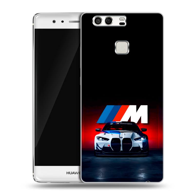Силиконовый чехол на Huawei P9 с принтом БМВ BMW Силиконовый чехол на Huawei P9 с принтом БМВ BMW