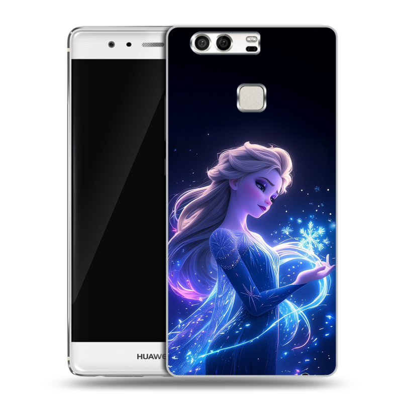 Силиконовый чехол на Huawei P9 с принтом Холодное сердце Frozen Силиконовый чехол на Huawei P9 с принтом Холодное сердце Frozen