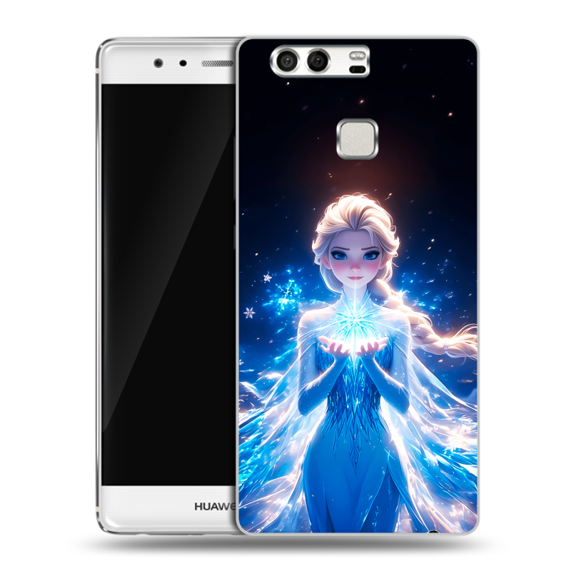 Силиконовый чехол на Huawei P9 с принтом Холодное сердце Frozen Силиконовый чехол на Huawei P9 с принтом Холодное сердце Frozen