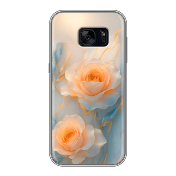 Силиконовый чехол на Samsung Galaxy S7 Edge с принтом Женский