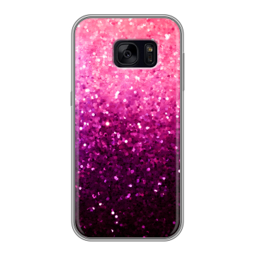 Силиконовый чехол на Samsung Galaxy S7 Edge с принтом Блестки Силиконовый чехол на Samsung Galaxy S7 Edge с принтом Блестки