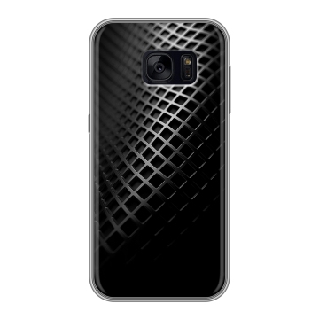Силиконовый чехол на Samsung Galaxy S7 Edge с принтом Текстура металла Силиконовый чехол на Samsung Galaxy S7 Edge с принтом Текстура металла