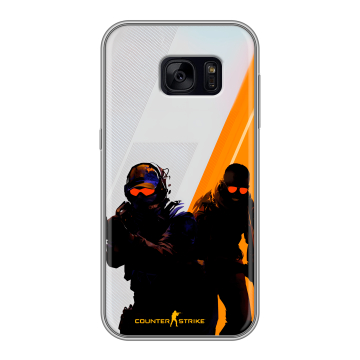 Силиконовый чехол на Samsung Galaxy S7 Edge с принтом Контер страйк Counter strike Силиконовый чехол на Samsung Galaxy S7 Edge с принтом Контер страйк Counter strike