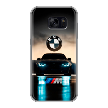 Силиконовый чехол на Samsung Galaxy S7 Edge с принтом БМВ BMW Силиконовый чехол на Samsung Galaxy S7 Edge с принтом БМВ BMW