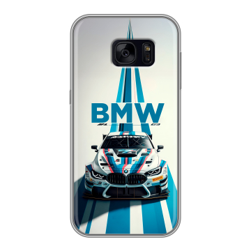 Силиконовый чехол на Samsung Galaxy S7 Edge с принтом БМВ BMW Силиконовый чехол на Samsung Galaxy S7 Edge с принтом БМВ BMW