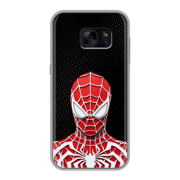 Силиконовый чехол на Samsung Galaxy S7 Edge с принтом человек паук spiderman Силиконовый чехол на Samsung Galaxy S7 Edge с принтом человек паук spiderman