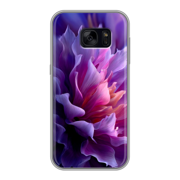 Силиконовый чехол на Samsung Galaxy S7 Edge с принтом женский цветы Силиконовый чехол на Samsung Galaxy S7 Edge с принтом женский цветы