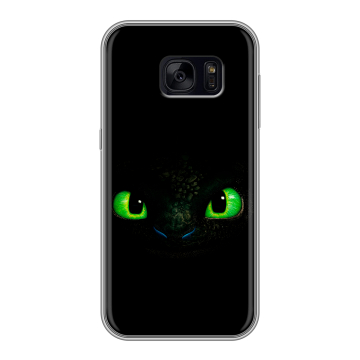Силиконовый чехол на Samsung Galaxy S7 Edge с принтом Как приручить дракона Силиконовый чехол на Samsung Galaxy S7 Edge с принтом Как приручить дракона