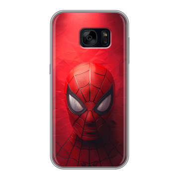 Силиконовый чехол на Samsung Galaxy S7 Edge с принтом Spiderman Человек паук Силиконовый чехол на Samsung Galaxy S7 Edge с принтом Spiderman Человек паук