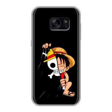 Силиконовый чехол на Samsung Galaxy S7 Edge с принтом One Piece Ван Пис Силиконовый чехол на Samsung Galaxy S7 Edge с принтом One Piece Ван Пис