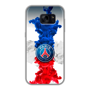 Силиконовый чехол на Samsung Galaxy S7 Edge с принтом PSG ПСЖ Силиконовый чехол на Samsung Galaxy S7 Edge с принтом PSG ПСЖ