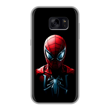 Силиконовый чехол на Samsung Galaxy S7 Edge с принтом Spiderman Человек паук