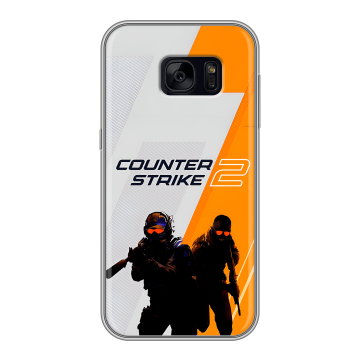 Силиконовый чехол на Samsung Galaxy S7 Edge с принтом Counter Strike Силиконовый чехол на Samsung Galaxy S7 Edge с принтом Counter Strike