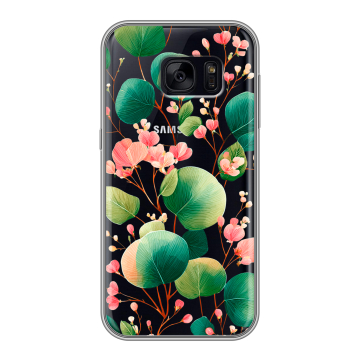 Силиконовый чехол на Samsung Galaxy S7 Edge с принтом женский Силиконовый чехол на Samsung Galaxy S7 Edge с принтом женский