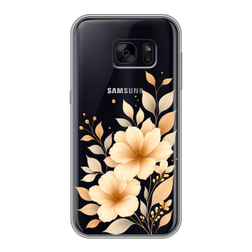 Силиконовый чехол на Samsung Galaxy S7 Edge с принтом для девушки Силиконовый чехол на Samsung Galaxy S7 Edge с принтом для девушки