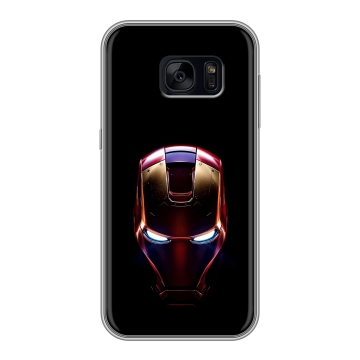 Силиконовый чехол на Samsung Galaxy S7 Edge с принтом IronMan Железный человек Силиконовый чехол на Samsung Galaxy S7 Edge с принтом IronMan Железный человек