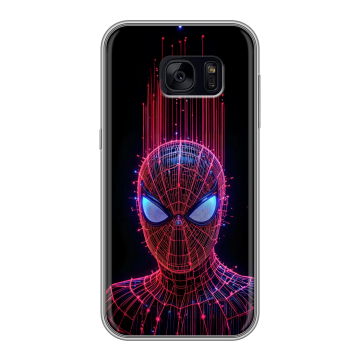 Силиконовый чехол на Samsung Galaxy S7 Edge с принтом Spiderman Человек паук Силиконовый чехол на Samsung Galaxy S7 Edge с принтом Spiderman Человек паук