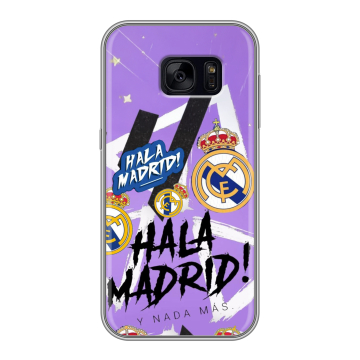 Силиконовый чехол на Samsung Galaxy S7 Edge с принтом Real Madrid Реал Мадрид Силиконовый чехол на Samsung Galaxy S7 Edge с принтом Real Madrid Реал Мадрид