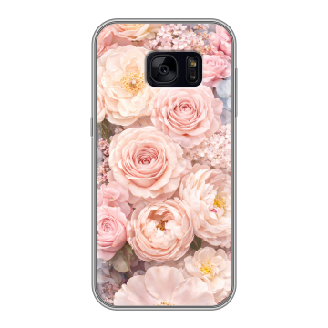 Силиконовый чехол на Samsung Galaxy S7 Edge с принтом женский Силиконовый чехол на Samsung Galaxy S7 Edge с принтом женский