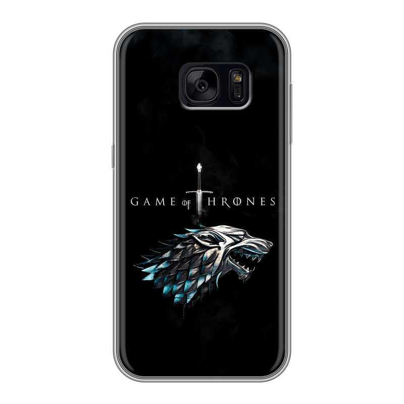 Силиконовый чехол на Samsung Galaxy S7 Edge с принтом Игра Престолов Game Thrones Силиконовый чехол на Samsung Galaxy S7 Edge с принтом Игра Престолов Game Thrones