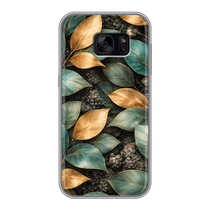 Силиконовый чехол на Samsung Galaxy S7 Edge с принтом женский Силиконовый чехол на Samsung Galaxy S7 Edge с принтом женский