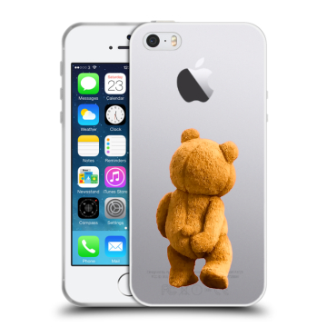 Пластиковый чехол на Iphone SE с принтом Медведь Пластиковый чехол на Iphone SE с принтом Медведь