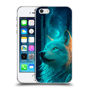 Пластиковый чехол на Iphone SE с принтом бабочки саккура Пластиковый чехол на Iphone SE с принтом бабочки саккура