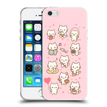 Пластиковый чехол на Iphone SE с принтом Hello Kitty Хелоу Кити Пластиковый чехол на Iphone SE с принтом Hello Kitty Хелоу Кити