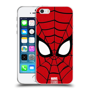 Пластиковый чехол на Iphone SE с принтом человек паук spiderman Пластиковый чехол на Iphone SE с принтом человек паук spiderman
