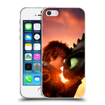 Пластиковый чехол на Iphone SE с принтом Как приручить дракона Пластиковый чехол на Iphone SE с принтом Как приручить дракона