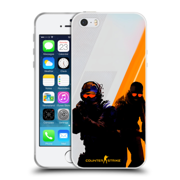 Пластиковый чехол на Iphone SE с принтом Контер страйк Counter strike Пластиковый чехол на Iphone SE с принтом Контер страйк Counter strike