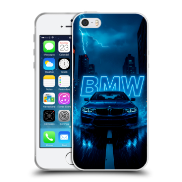 Пластиковый чехол на Iphone SE с принтом BMW БМВ Пластиковый чехол на Iphone SE с принтом BMW БМВ
