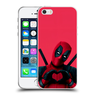 Пластиковый чехол на Iphone SE с принтом Дедпул Deadpool Пластиковый чехол на Iphone SE с принтом Дедпул Deadpool
