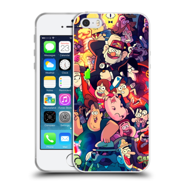 Пластиковый чехол на Iphone SE с принтом Gravity Falls Гравити Фолз Пластиковый чехол на Iphone SE с принтом Gravity Falls Гравити Фолз