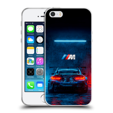 Пластиковый чехол на Iphone SE с принтом BMW БМВ Пластиковый чехол на Iphone SE с принтом BMW БМВ