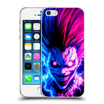 Пластиковый чехол на Iphone SE с принтом Death note Тетрадь смерти Пластиковый чехол на Iphone SE с принтом Death note Тетрадь смерти