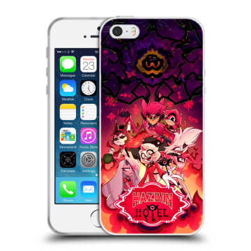Пластиковый чехол на Iphone SE с принтом Hazbin Hotel Отель Хазбин Пластиковый чехол на Iphone SE с принтом Hazbin Hotel Отель Хазбин