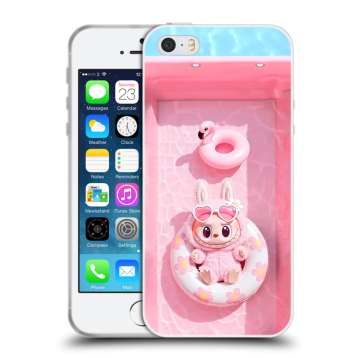Пластиковый чехол на Iphone SE с принтом Labubu Лабубу Пластиковый чехол на Iphone SE с принтом Labubu Лабубу