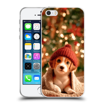 Пластиковый чехол на Iphone SE с принтом Новый год Пластиковый чехол на Iphone SE с принтом Новый год
