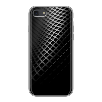 Силиконовый чехол на Iphone 7 с принтом Текстура металла Силиконовый чехол на Iphone 7 с принтом Текстура металла