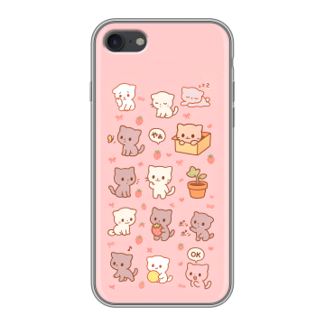 Силиконовый чехол на Iphone 7 с принтом Hello Kitty Хелоу Кити Силиконовый чехол на Iphone 7 с принтом Hello Kitty Хелоу Кити