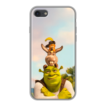 Силиконовый чехол на Iphone 7 с принтом Шрек Shrek Силиконовый чехол на Iphone 7 с принтом Шрек Shrek