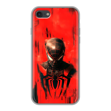 Силиконовый чехол на Iphone 7 с принтом человек паук spiderman Силиконовый чехол на Iphone 7 с принтом человек паук spiderman