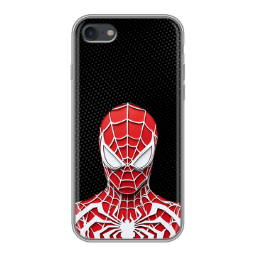 Силиконовый чехол на Iphone 7 с принтом человек паук spiderman Силиконовый чехол на Iphone 7 с принтом человек паук spiderman